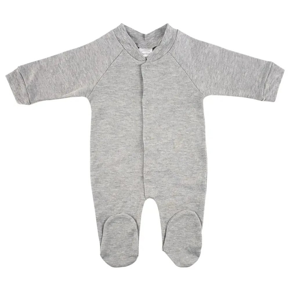 Heather Grey Interlock Sleep & Play   3 for  $ 6 00